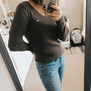 Polo Ralph Lauren V Neck Long Sleeve